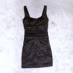 NWT B Darlin black bodycon dress, size 4